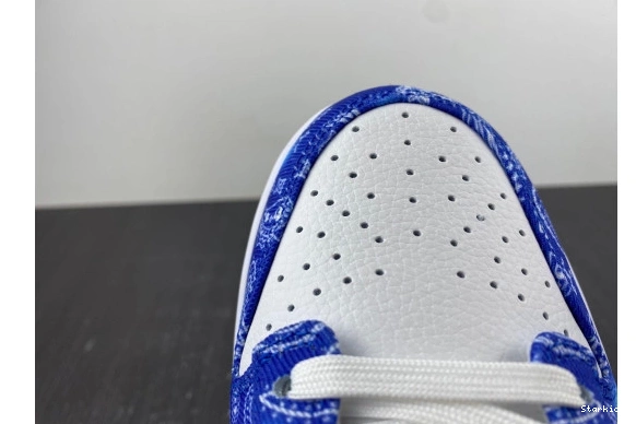 Purple Dunk CT5053-041 Low White SB Nike Navy Blue 0824